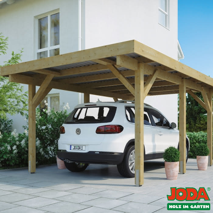 Carport Günstig 340 X 510 Cm Lärche